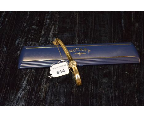 A Ladies 9ct Gold Rotary Wrist Watch 