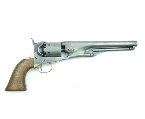 A .36 Cal six-shot percussion Colt 1861 Navy revolver, 7.5inch sighted barrel stamped ADDRESS COL SAML COLT NEW-YORK US AMERI