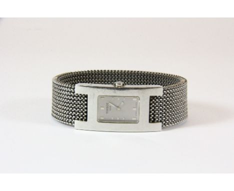 A gents stainless steel Tissot wrist watch