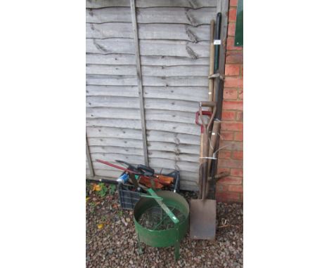 Various garden tools