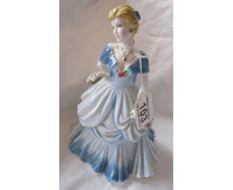 Royal Worcester lady figure - Night at the Opera