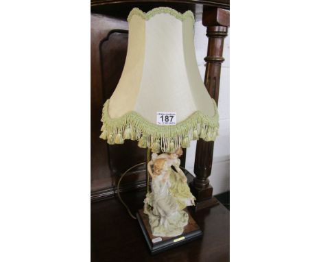 Working figure lamp