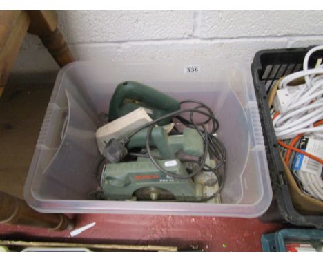 2 Bosch power tools
