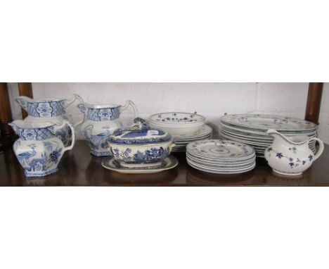 Shelf of china to include Royal Doulton