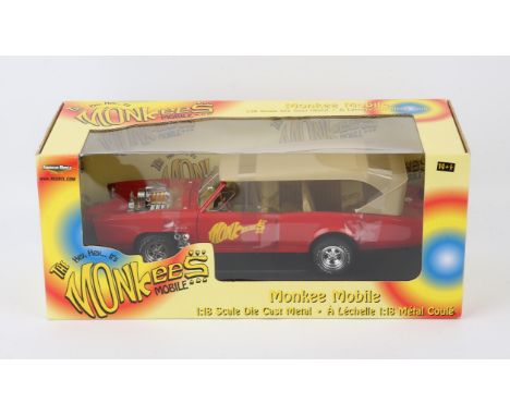 The Monkee Mobile model car from The Monkees TV show. 1:18 scale die cast. by American Muscle ERTL. 