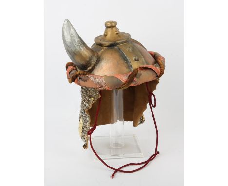 Dungeons & Dragons (2000) - Dwarf Helmet made for Lee Arenberg as Elwood Gutworthy, made from resin. 