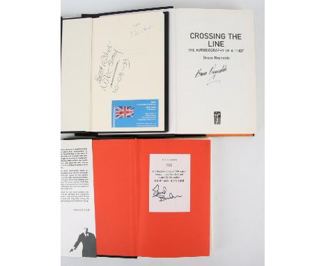 Crime: a group of three related Signed hardback books - includes, BIGGS (Ronnie) and Mike Gray. The Inside Story, first editi