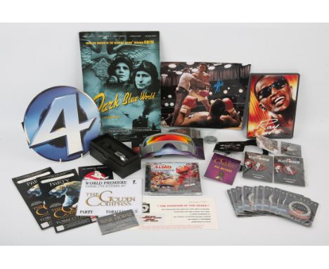 Large Collection of various Film Promotional Material and Merchandise, to include X-Men Dark Phoenix Cyclops Glasses, Thor Ra