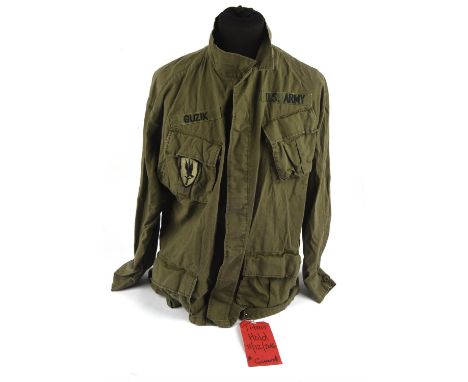 Kong Skull Island (2017) - US Army Guard Costume worn by Brady Novak with Tags, With Western Costume barcode 40838023 and 404