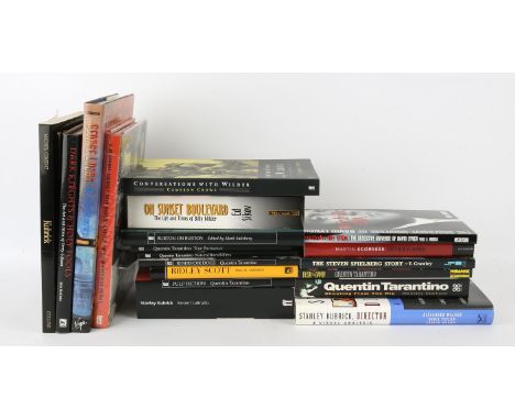 Film Directors and related, twenty-one mostly first edition hardback and paperback books; with1996 Pulp Fiction Calendar  inc