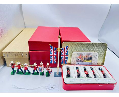 Britains Collectors Club - Jubilee Street Accessories, 2003, comprising: 6 x "Jubilee" Decorated Street Lamps - Each Complete