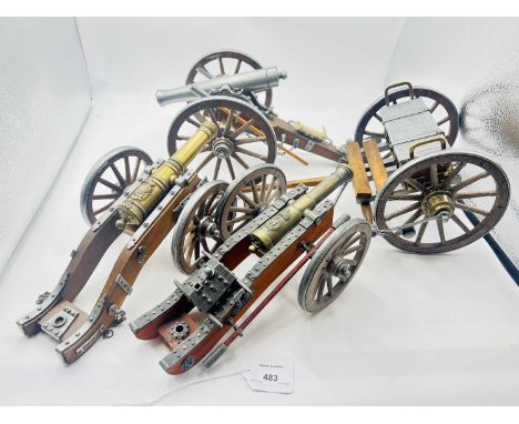 Denix [Spain] - 1/6th Scale Artillery Models, comprising: Ref 405: Napoleonic French 12 Pounder Cannon - Wood &amp; Metal ver