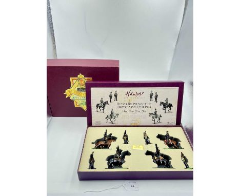 Britains Centenary Collection, comprising Set 8825 - Gun &amp; Limber of the RHA &amp; Limited Edition Set 00318 - Hussar Reg