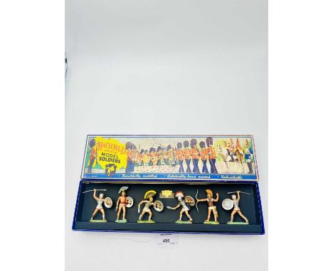 Britains - Herald Series - H.7599 - Trojan Warriors, Un-catalogued Export Set, Circa,1962, comprising: Trojan Warriors in Var