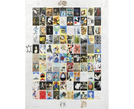 Band AidVisual Aid For Band Aid, 1985No.215 of 500, screen print, published by Coriander Studios, featuring various artworks,