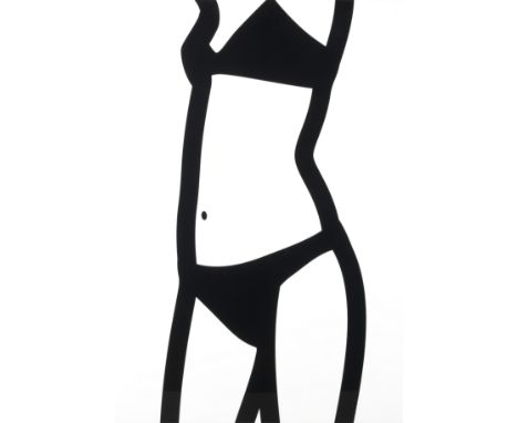 Julian Opie (born 1958)Watching Suzanne (front) No.2, 2006 signed and numbered 25/25 in black ink on a label (affixed verso)s