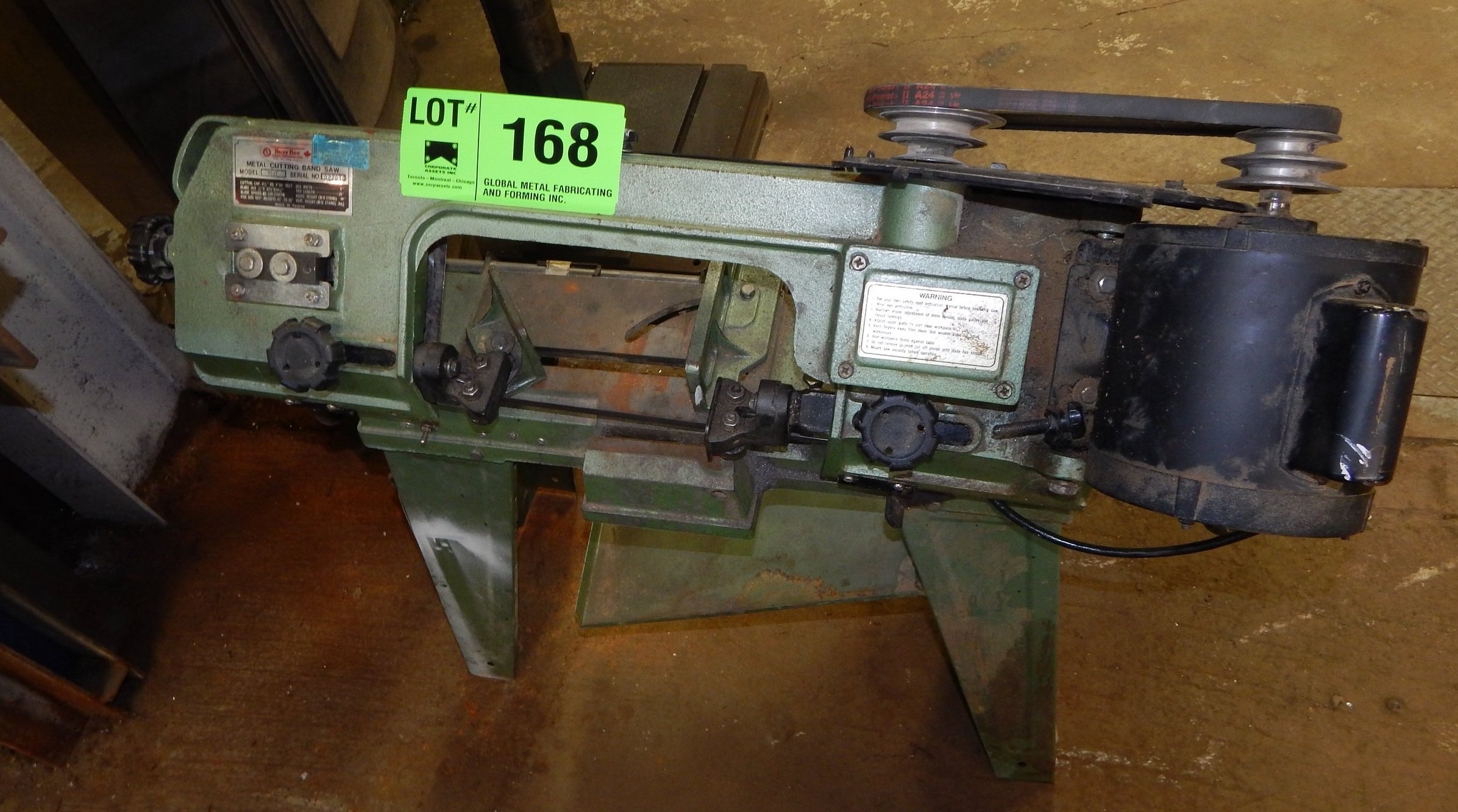 BUSY BEE BO13 HORIZONTAL BAND SAW