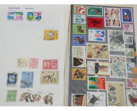 Album of China stamps. UK P&amp;P Group 2 (£20+VAT for the first lot and £4+VAT for subsequent lots) 