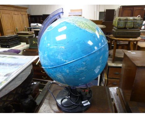 An electric globe