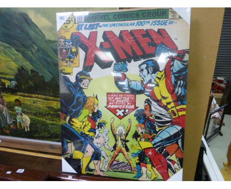 Marvel Comics X-Men Poster Style Print on Canvas (still in original sealed packaging)