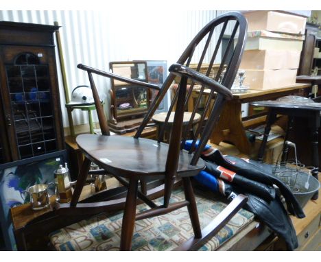 An Ercol rocking chair