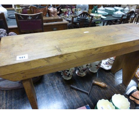 Pine vintage kitchen bench