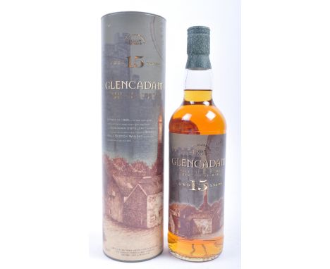 Glencadam Single Highland Malt Scotch Whisky 40% 70cl. In presentation tin.