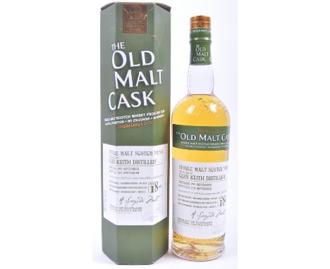 Glen Keith 1993 The Old Malt Cask Single Malt Scotch Whisky bottled 2011 ages 18 years 70cl 50%. In presentation box.