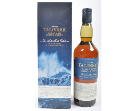 Talisker 2002 Single Malt Scotch Whisky bottled 2013 double matured in Amoroso Cask Wood. 70cl 45.8%. In presentation box.