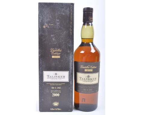 Talisker 2000 Single Malt Scotch Whisky Double Matured 45.8% 70cl. In presentation box.