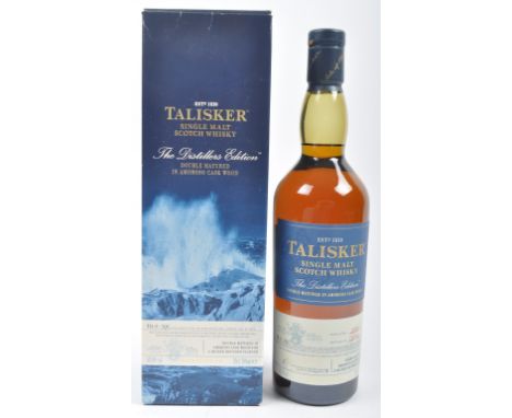 Talisker 2003 Single Malt Scotch Whisky bottled 2014 double matured in Amoroso Cask Wood. 70cl 45.8%. In presentation box.