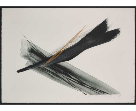 TOKO SHINODA (JAPANESE 1913-2021) SIGNATUREsigned, titled, numbered and dated SIGNATURE Toko Shindoa 2000 ED30 / AP lower rig
