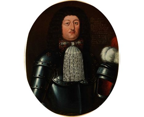 GERMAN SCHOOL (17TH CENTURY) PORTRAIT OF LUDWIG ALEXANDER VON REDWITZinscribed with the identity of the sitter and dated 1683