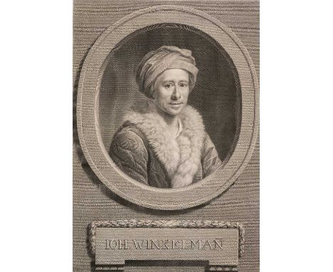 JOHANN FRIEDRICH BAUSE (GERMAN 1738-1814) PORTRAIT OF JOHANN JOACHIM WINCKELMANN (1776)engraving on laid paper30 x 23cm; 11 3
