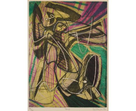 STANLEY WILLIAM HAYTER (BRITISH 1901-1988) ⊕ DANAËsigned and dated SWHayter 54 lower right; titled Danaë lower centre; number