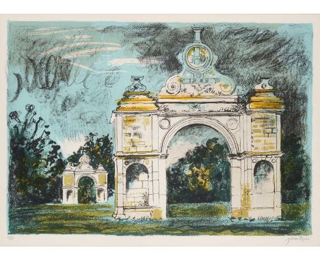 JOHN PIPER (BRITISH 1903-1992) ARCHES, HOLDENBYsigned John Piper lower right; numbered 42/75 lower leftlithograph42 x 60cm; 1
