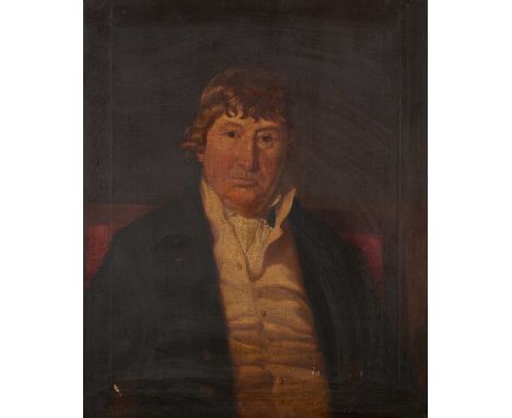 ENGLISH SCHOOL (19TH CENTURY) PORTRAIT OF A MAN, TRADITIONALLY IDENTIFIED AS JOHN PADBURY oil on canvas76.2 x 63.5 cm; 30 x 2