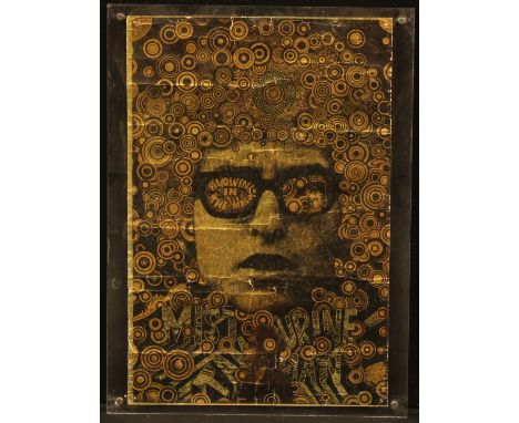 Martin Sharp (b.1942)Bob Dylan, Blowin' In The Mind, Mister Tambourine Man,British Commercial Poster, 75.5cm x 50.5cm