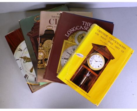 Five volumes on Clocks including Viennese Clockmakers and what they left us by FH van Weijdom Claterbos, Die Wiener Uhr (The 