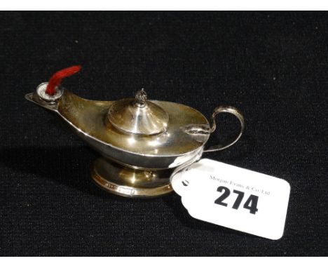     A Silver Aladdin Lamp Lighter                                                    