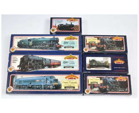 Bachmann mixed group of Steam &amp; Diesel Locomotives to include 31-900A 0-6-0 GWR Class 57XX Pannier Steam Tank Locomotive 