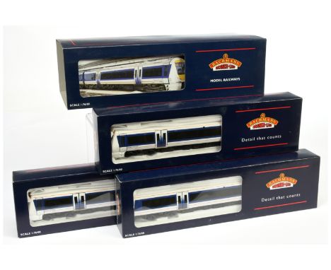 Bachmann OO Gauge 32-470 Class 168 Clubman 3-car DMU "Chiltern Railways". Condition is Near Mint to Mint in Good to Good Plus