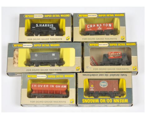 Wrenn Railways Group of 6x boxed wagons to include. W4301P Closed Van Fyffes Bananas, W5048 Coal Wagon Cramston, W5036 Hopper
