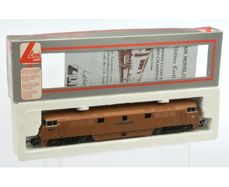 Lima OO 205010 BR Golden Ochre D1015 "Western Champion" Class 52 Diesel Loco. Comes with certificate No.495 of 500 produced f