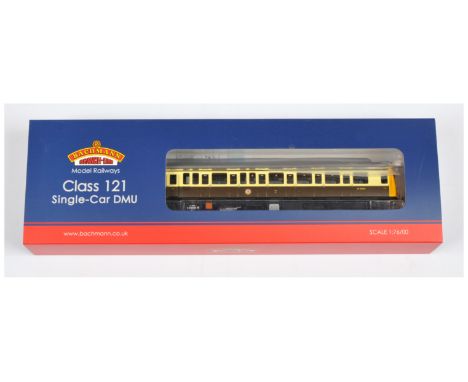 Bachmann OO Gauge 35-525Z (Limited Edition) GWR Class 121 Single Car DMU, produced exclusively for Kernow Model Rail Centre. 
