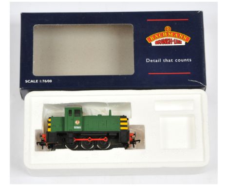 Silver Fox Models OO BR Green D2985 Class 07 Diesel Loco. Assembled &amp; finished to a good standard with a Bachmann chassis