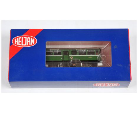 Heljan 88001 AC Cars BR Green Rail Bus W79975. (1x side step has been glue repaired). Conditions: Excellent to Near Mint in E