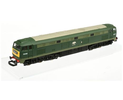 Silver Fox Models OO BR Green D0280 "Falcon" Two Tone Green Prototype Diesel Loco. Assembled &amp; finished to a good standar