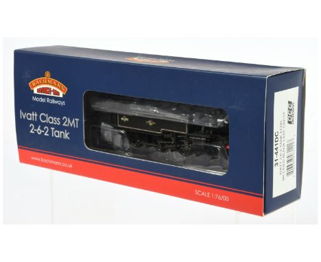 Bachmann 31-441DC 2-6-2 BR Ivatt Tank Steam Locomotive "41291" with DCC on board. Condition is Excellent Plus to Near Mint in