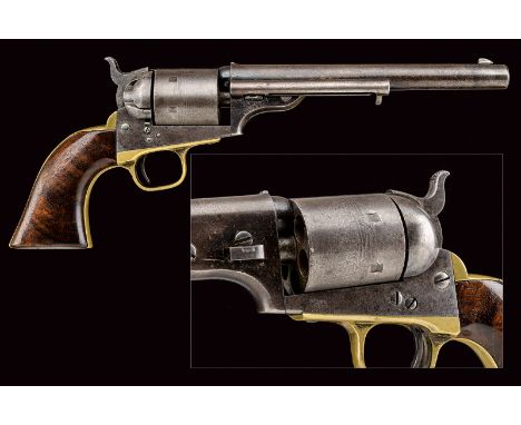 dating: third quarter of the 19th Century provenance: USA Round 8", 44 cal. barrel, serial nÂ° 75, all matching except wedge 